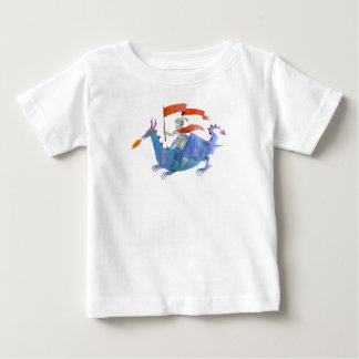 Bebé Camiseta infantil de Caballero montando Dragón