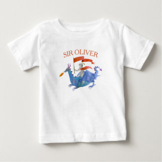 Bebé Camiseta infantil de Caballero montando Dragón con