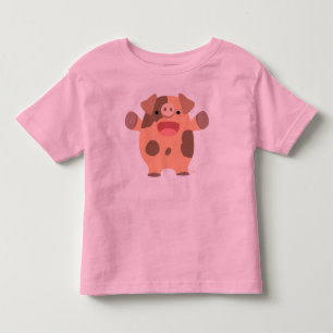 Bebé Camiseta infantil de cerdo Personalizado amigable