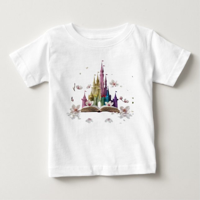 Bebé Camiseta infantil de cuento de hadas caprichoso (Anverso)