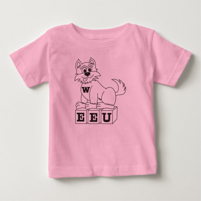 Bebé Camiseta infantil de EEU (Anverso)