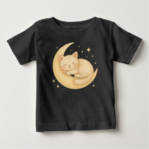 Bebé Camiseta infantil de gato – Lindo y cómodo