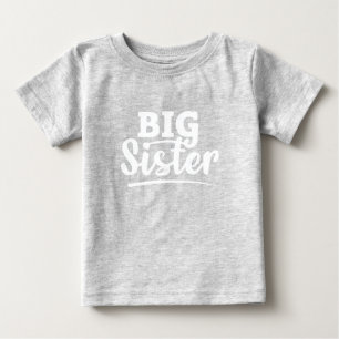 Bebé Camiseta infantil de Hermana Mayor, Anuncio de Her