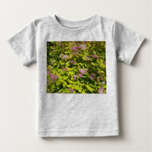 Bebé Camiseta infantil de jardín de flores púrpuras