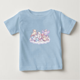 Bebé Camiseta infantil de la familia de aves soñadoras 