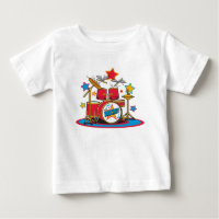 Camiseta infantil de los palillos del vuelo de