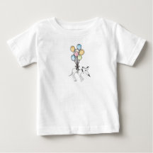 Camiseta infantil de paseo en globo