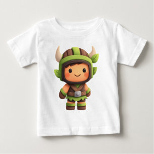 Bebé Camiseta infantil de personaje de dibujos animados