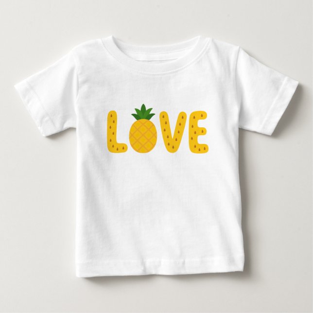 Bebé Camiseta infantil de Piña ADORABLE (Anverso)