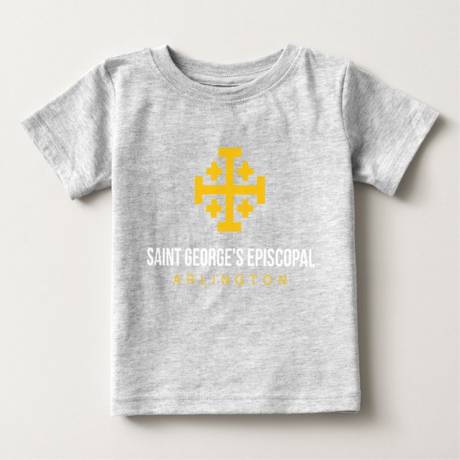 Bebé Camiseta infantil de San Jorge (Anverso)
