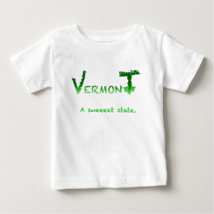 Bebé Camiseta infantil dulce de Vermont