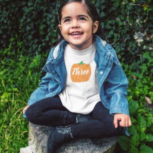 Bebé Camiseta infantil para cumpleaños número 3 de cala