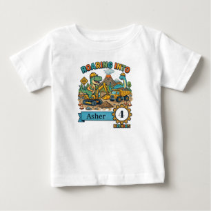 Bebé Camiseta infantil personalizada de cumpleaños de c
