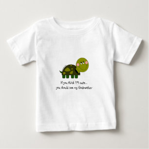 Bebé Camiseta infantil personalizada de la tortuga