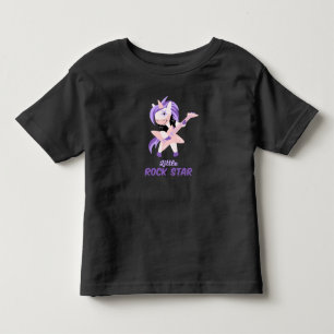 Bebé Camiseta infantil Unicornio estrella de rock