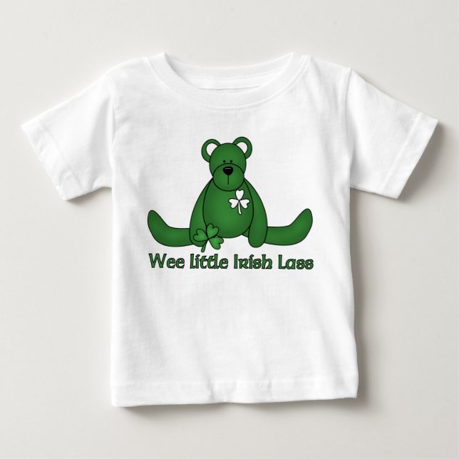 Bebé Camiseta irlandesa de Lass (Anverso)