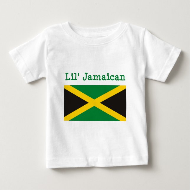 Bebé Camiseta jamaicana de Lil (Anverso)
