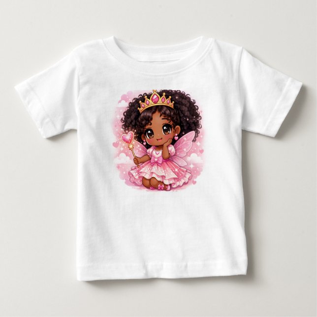 Bebé camiseta kawaii chibi para niñas de 18 a 24 meses (Anverso)