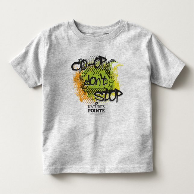 Bebé Camiseta larga de la manga de la pintada del niño (Anverso)