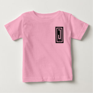 Bebé camiseta larga de la manga del diseño del desgaste
