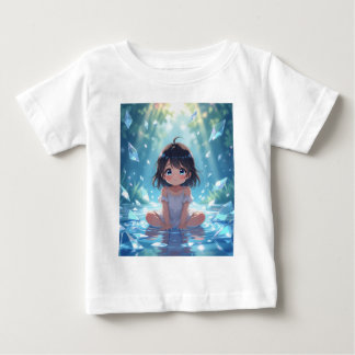 Bebé Camiseta mágica de chica anime