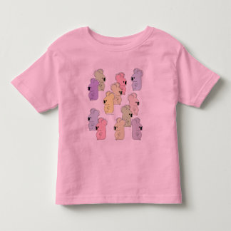 Bebé camiseta multi del campanero de la koala del niño