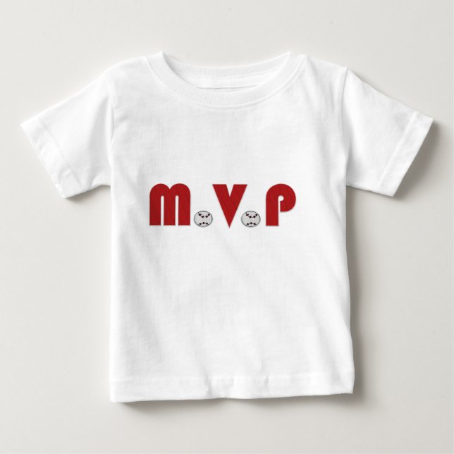 Bebé Camiseta MVP de béisbol (infantes) (Anverso)