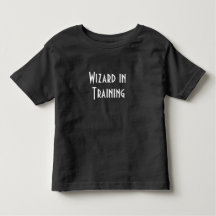 Camiseta negro de mago en entrenamiento muggle