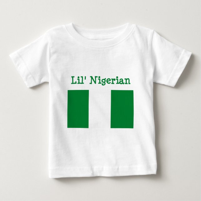 Bebé Camiseta nigeriana de Lil (Anverso)