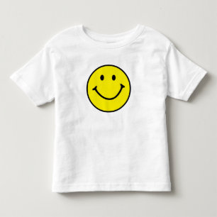 Bebé Camiseta original de sonrisa amarilla cara de niñ
