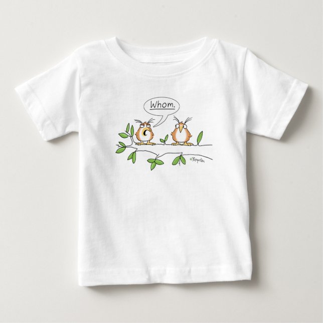 Bebé Camiseta OWL de Sandra Boynton (Anverso)
