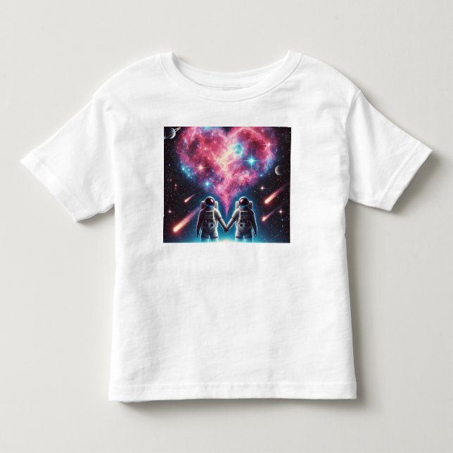 Bebé Camiseta para astronautas de niños (Anverso)