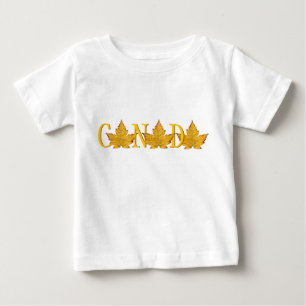 Bebé Camiseta para bebés de Canadá Camisas para niños d