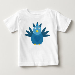 Bebé Camiseta para bebés de Cute Bluebird