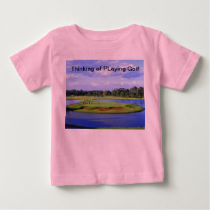 Bebé Camiseta para bebés de golf