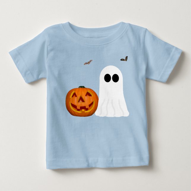 Bebé Camiseta para bebés de Halloween (Anverso)