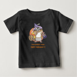 Bebé Camiseta para bebés de Halloween Chipmunk (ardilla