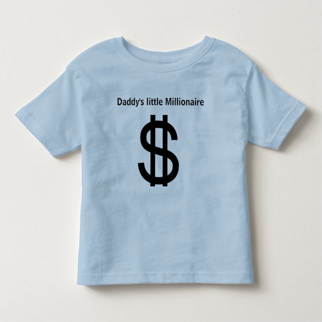 Bebé Camiseta para bebés de Little Millionaire (Anverso)