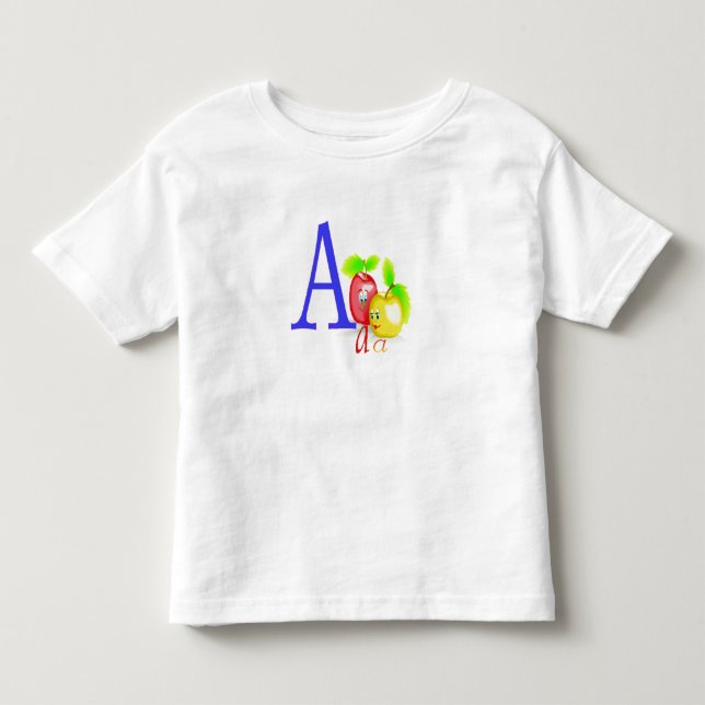 Bebé Camiseta para bebés de manzanas (Anverso)