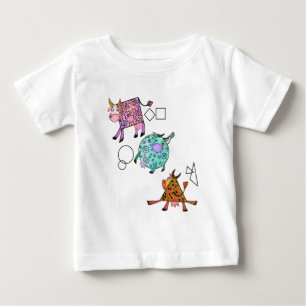Bebé Camiseta para bebés de vacas voladoras