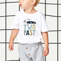 Camiseta para niño/a de 2 cumpleaños rápidos