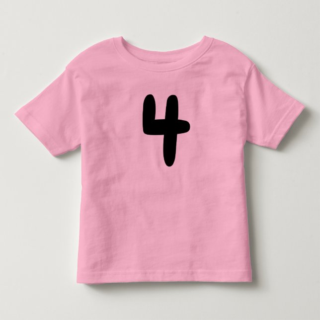 Bebé Camiseta para niño de 4 años (Anverso)