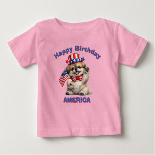 Bebé Camiseta para niño patriota de Pekín (2af)