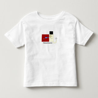 Bebé Camiseta para niño pequeño de Massachusetts