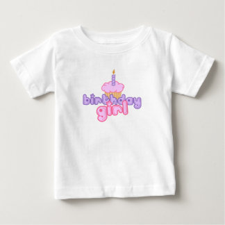 Bebé Camiseta para niños Chicas de cumpleaños