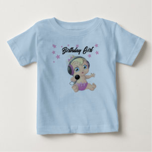 Bebé Camiseta para niños Chicas de cumpleaños - Diseño