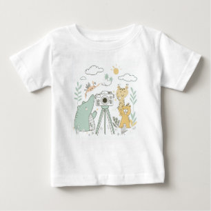 Bebé Camiseta para niños con cristales de cámara