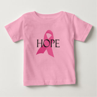 Bebé Camiseta para niños con ESPERANZA de Cáncer de Mam