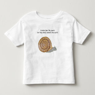 Bebé Camiseta para niños de Blessed Are the Meek Caraco