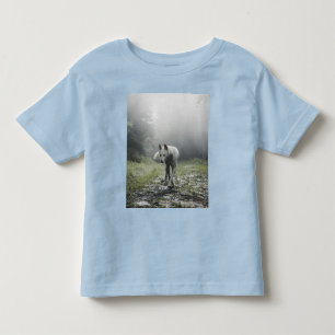 Bebé Camiseta para niños de Husky Siberiano Blanco